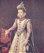 SANCHEZ COELLO, Alonso Infanta Isabel Clara Eugenia oil painting